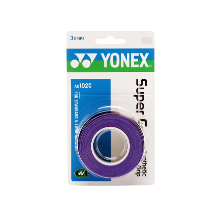 Обмотка для ракеток Yonex Super Grap AC102EX-3 Purple (3шт.)